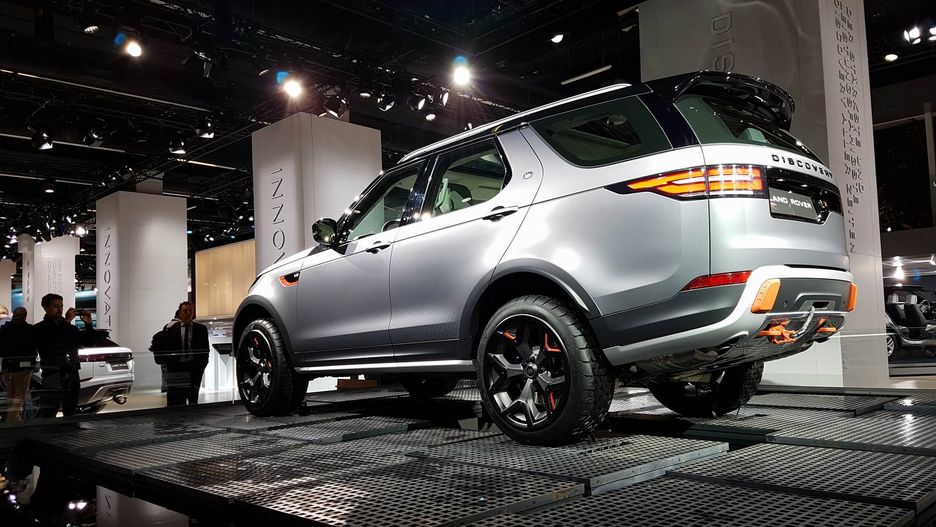 Land Rover Discovery SVX na IAA Frankfurt 2017