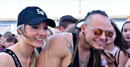 Mateusz z Fit Lovers upadł na fankę. Fani wspierają go