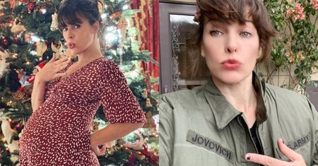 Milla Jovovich w zaawansowanej ciąży celebruje 44. urodziny: "Jestem niesamowicie wdzięczna za ten cud"