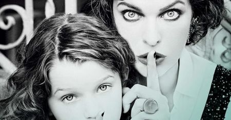 Milla Jovovich z córką w sesji dla „Vs. Magazine”
