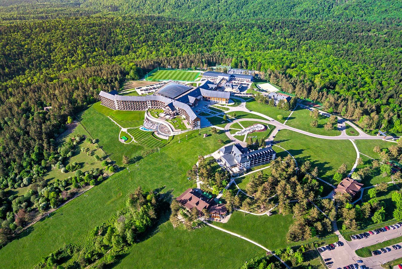 Hotel Arłamów, w którym zatrzymali się piłkarze przed wylotem na Mundial 2018