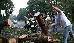 Strażacy usuwają skutki nawałnicy