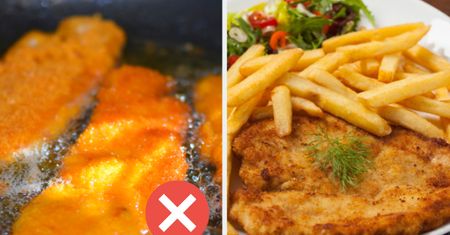 Najbardziej chrupiące kotlety schabowe świata bez smażenia. Zwykłą panierkę zastępuje wyborna kruszonka
