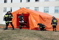 Wrocław: Koronawirus - ustawiono szpital polowy