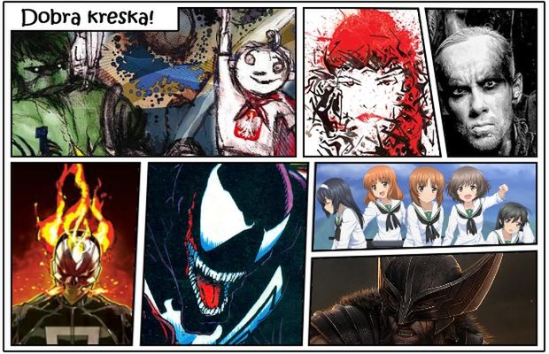 Dobra kreska #7: średniowieczni X-men, licealistki w czołgach, Venom na ekranie, Nergal w Conanie