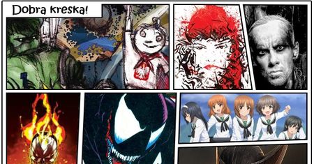 Dobra kreska #7: średniowieczni X-men, licealistki w czołgach, Venom na ekranie, Nergal w Conanie
