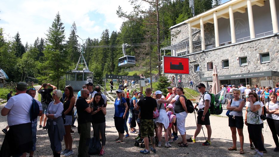 Zakopane w tym roku było oblegane przez turystów