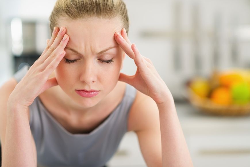 Stres i silne emocje mogą powodować ból głowy