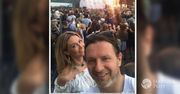Gwiazdy na Orange Warsaw Festival 2017: Małgorzata Rozenek i Radosław Majdan na koncercie ukochanego zespołu