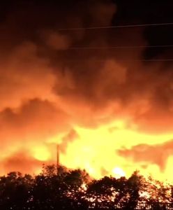 Opolskie. Pożar w Dąbrowie. Toksyczna chmura dymu