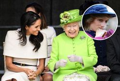 Meghan Markle jest traktowana przez królową inaczej niż Kate. Chodzi o Dianę