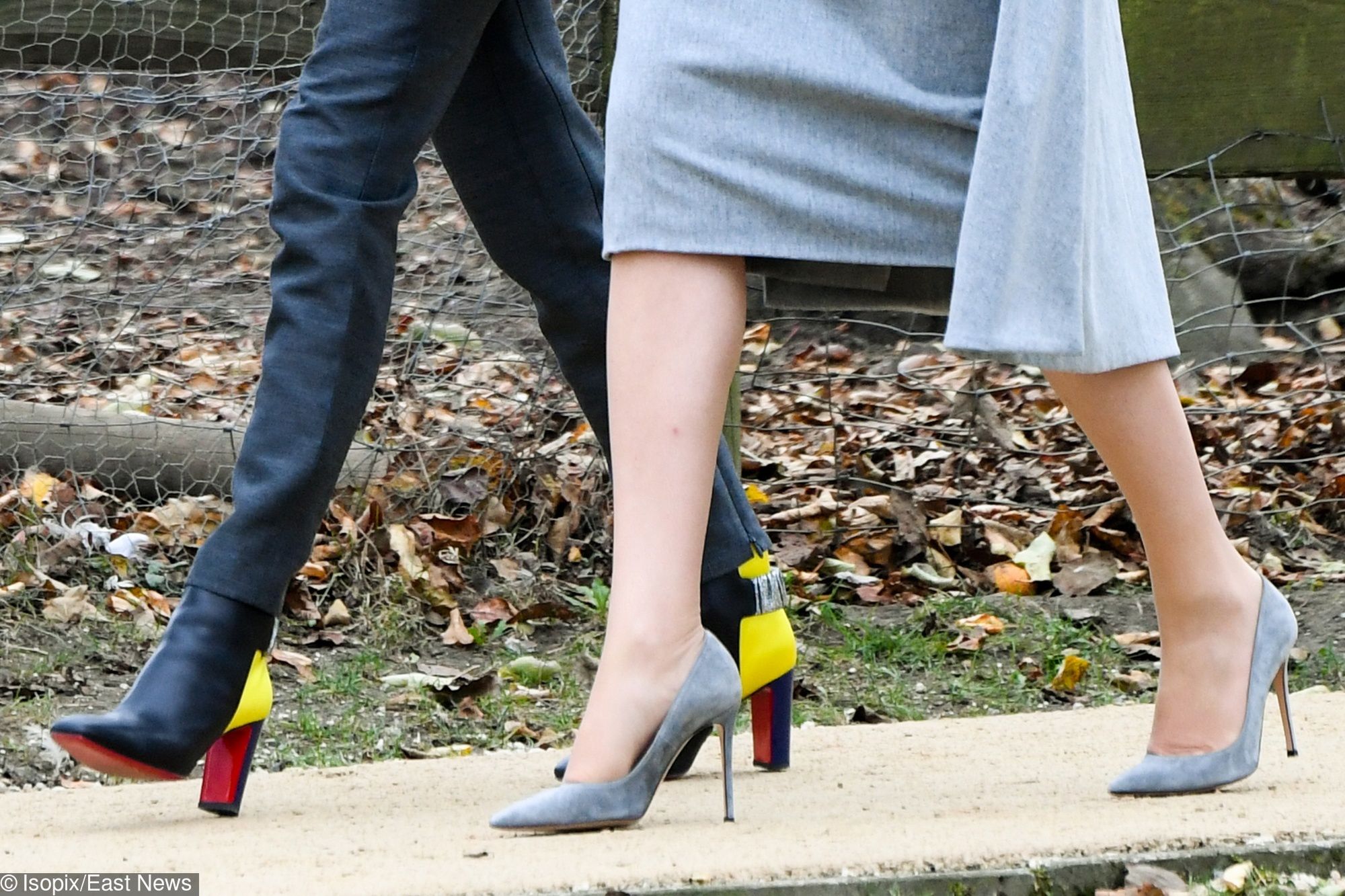 Stylizacje Brigitte Macron i królowej Matyldy 