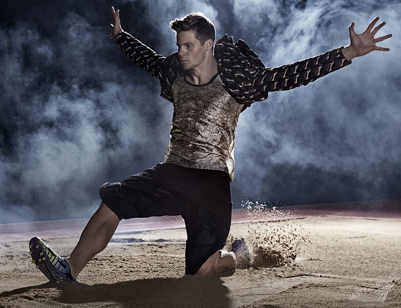Michael Mikołajczuk z Top Model 5 - sportowa sesja