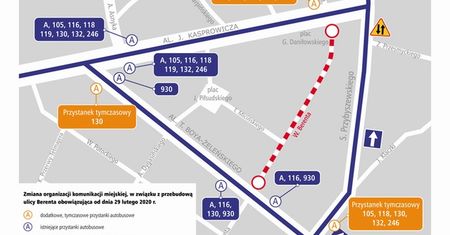 Wrocław: Remont ulicy Berenta, będą utrudnienia