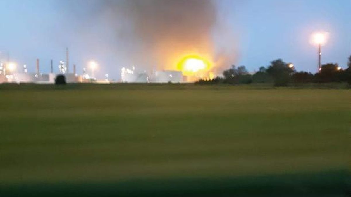 włochy wybuch rafineria ropa naftowa Sannazzaro de Burgondi