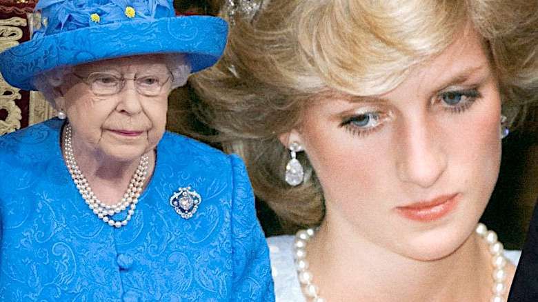 Księżna Diana, królowa Elżbieta II list