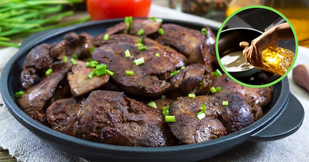 Na jakim tłuszczu najlepiej smażyć wątróbkę drobiową? Musi spełniać 1 kluczowy warunek