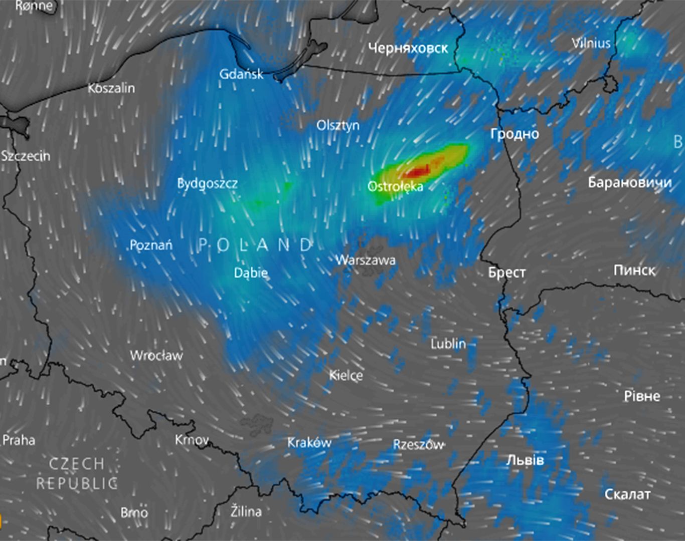 Prognoza pogody na dziś - 16 lipca. Burze i ulewy idą ze wschodu z "Haliną"