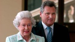 Pożegnanie prezydenta przez brytyjską królową