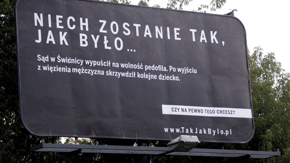 Kampania billboardowa rządu