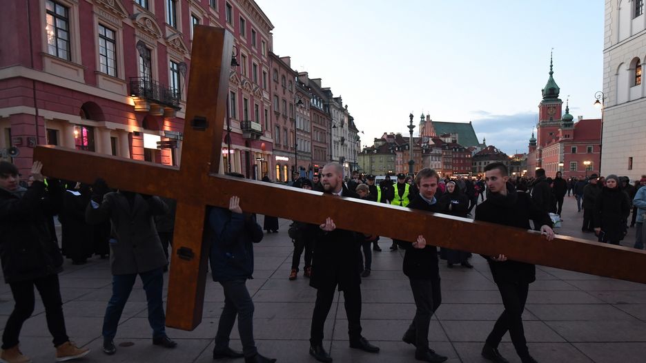 Centralna Droga Krzyżowa w Warszawie w 2017 r.