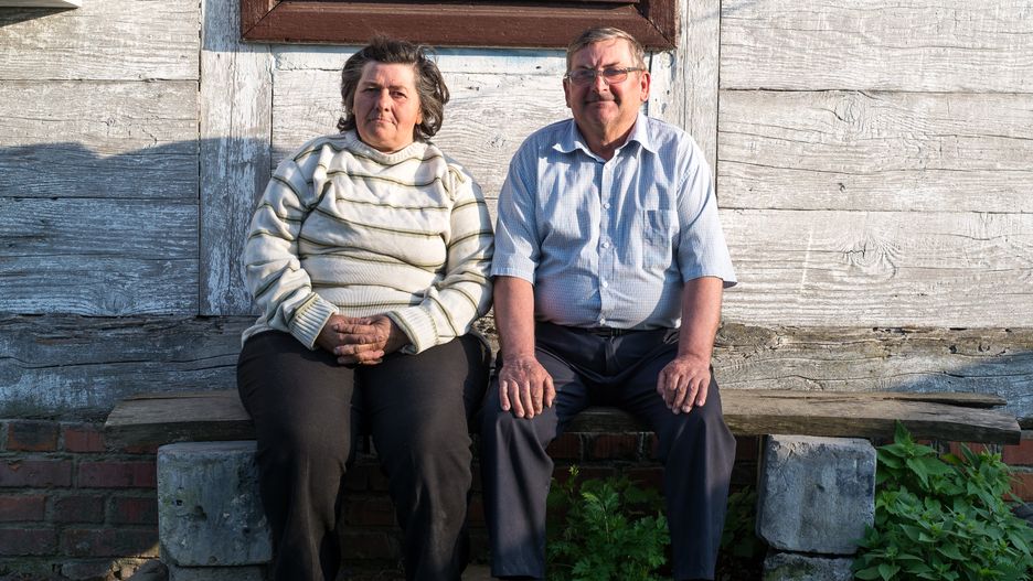 Marian Kołtunicki z żoną