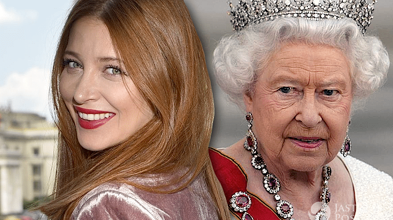 Ada Fijał i królowa Elżbieta II