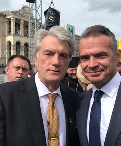 Sławomir Nowak na obchodach Dnia Niepodległości Ukrainy. "Miłe spotkanie z Juszczenko"