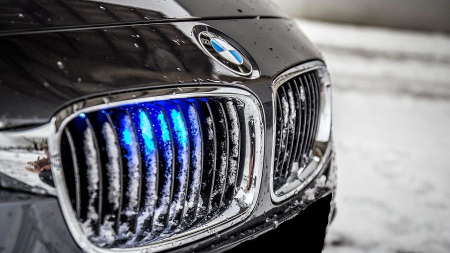 Pierwsze policyjne bmw miało wypadek