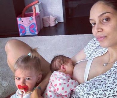 Melody Gudzowaty karmi piersią. To zwyczajna młoda mama?