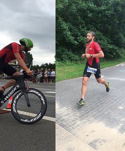 Maciej Dowbor miał wypadek na trasie triathlonu!