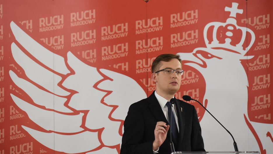 Robert Winnicki nie krył zaskoczenia faktem, że jego partia została wykreślona z rejestru.