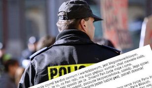 "Zmienił Pan życie moje i syna". Poruszające podziękowania dla dzielnicowego z Puław