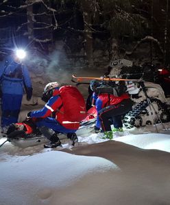 Turysta spadł z wysokości. Akcja GOPR w Górach Stołowych