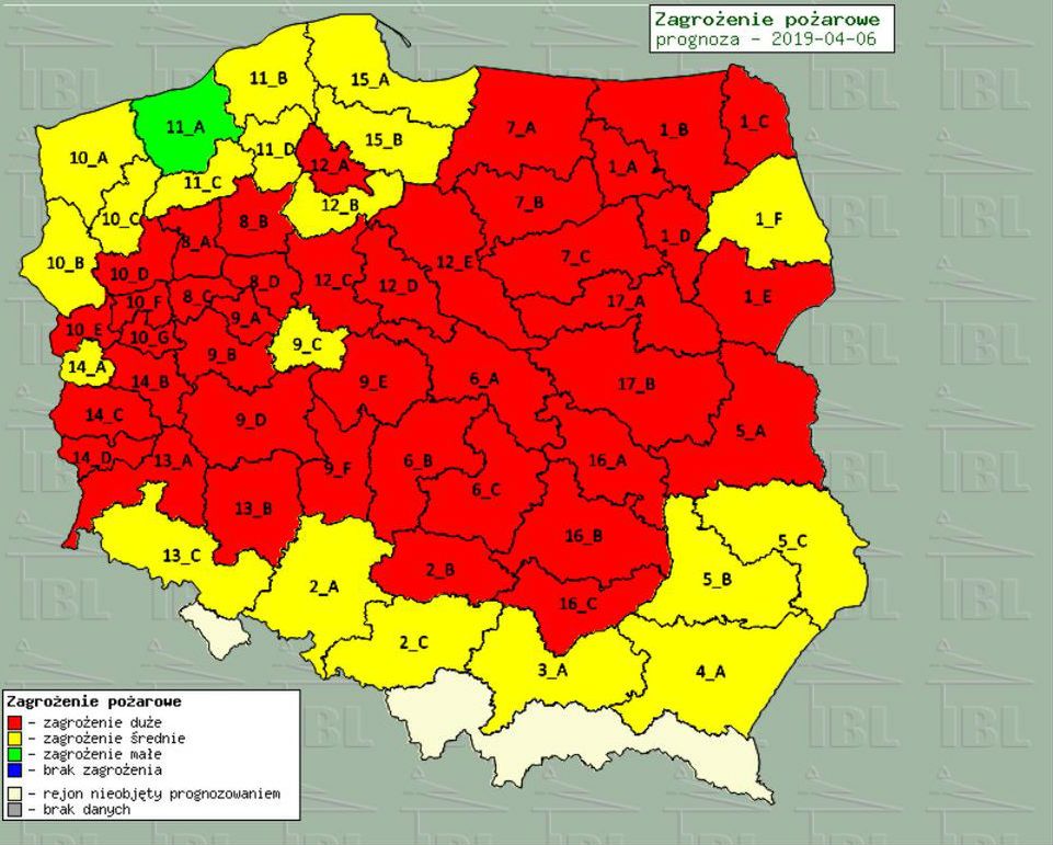 Groźna sytuacja w lasach. Pożary mogę pojawić się w całej Polsce 