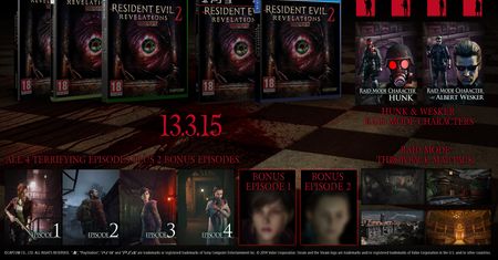 Resident Evil: Revelations 2 ma nowy zwiastun. Wyjdzie w epizodach i w pudełku