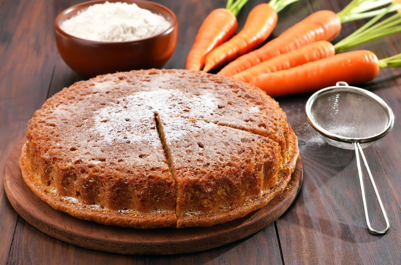 Ciasto marchewkowe - dietetyczny przepis na ciasto marchewkowe