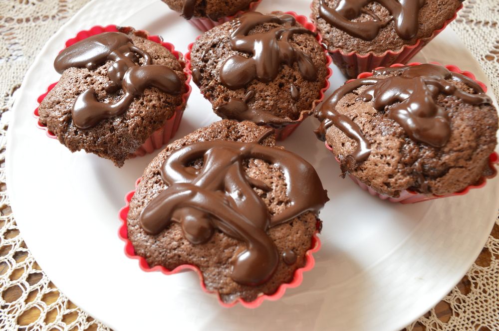 Muffiny w kształcie serca