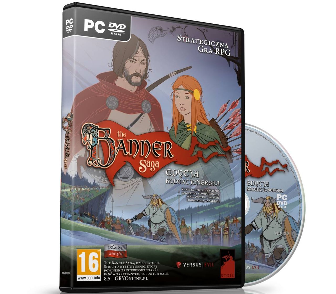 Pod koniec lipca na półki polskich sklepów trafi kolekcjonerska edycja The Banner Saga