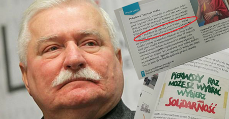 Tak przedstawiono Lecha Wałęsę w podręczniku dla szóstoklasistów. "Sami wybrali, kto jest bohaterem"