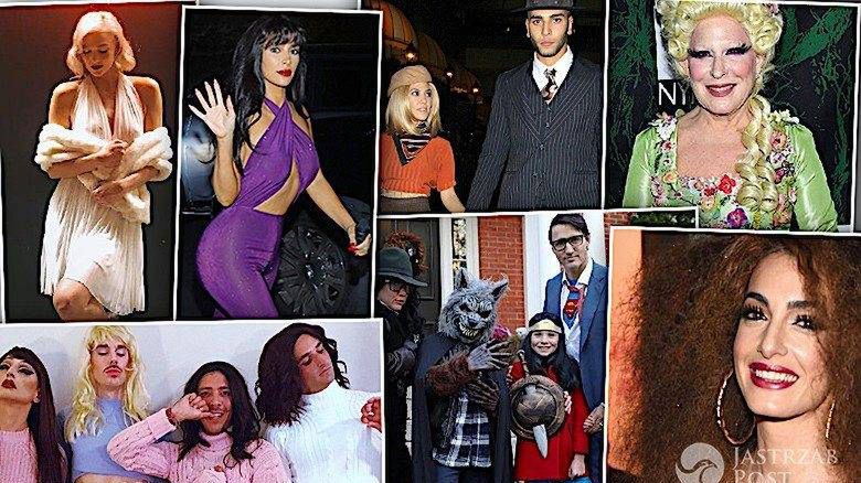 Halloween 2017 gwiazdy przebrania