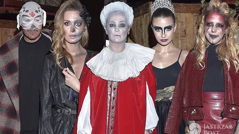 Gwiazdy na imprezie Haloweenowej