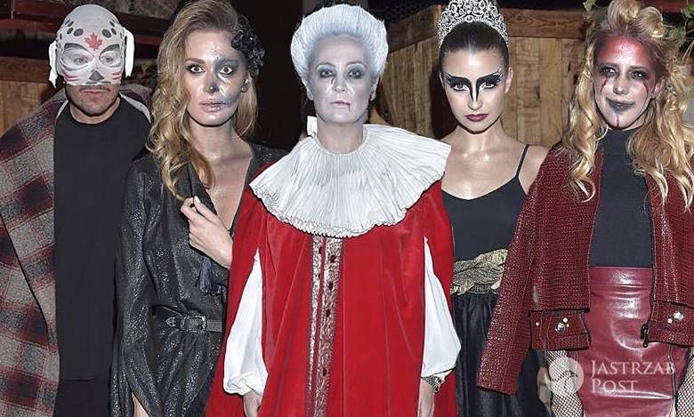 Gwiazdy na imprezie Halloween w przerażających stylizacjach: Jessica Mercedes, Julia Wieniawa, Jessica Ziółek, Dawid Woliński