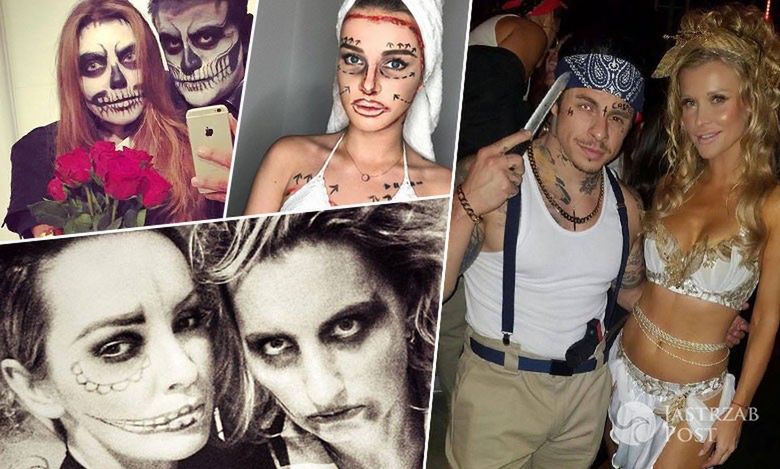 Jak gwiazdy przebrały się na Halloween? Joanna Krupa, Piotr Stramowski, Hanna Lis, Dorota Gardias, Maffashion i inni...