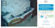 Trumna "samoróbka" do kupienia za 80 zł. "Osoba 185 cm wejdzie bez problemu"
