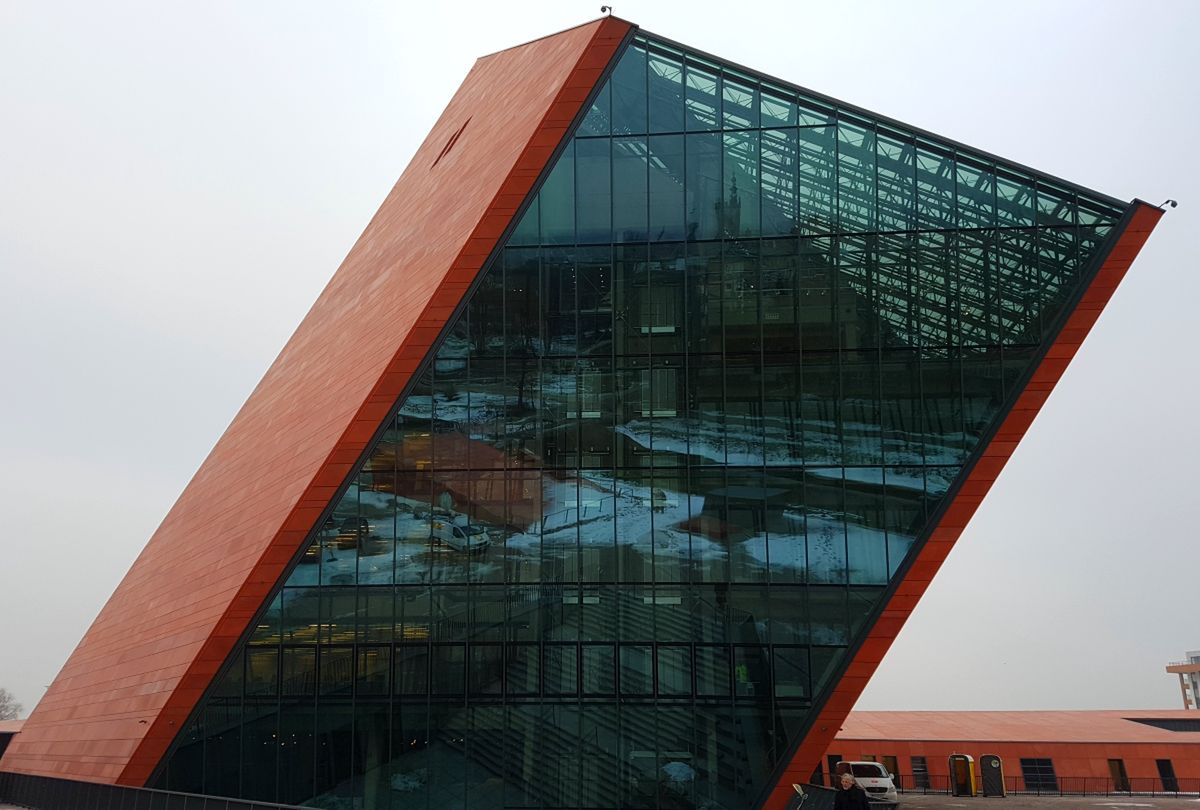 Gdańsk - Muzeum II Wojny Światowej pokazało, co kryje się w jego wnętrzu