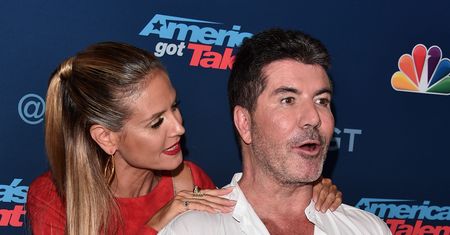 Heidi Klum i Simon Cowell: Czułości na ściance to chwyt marketingowy?