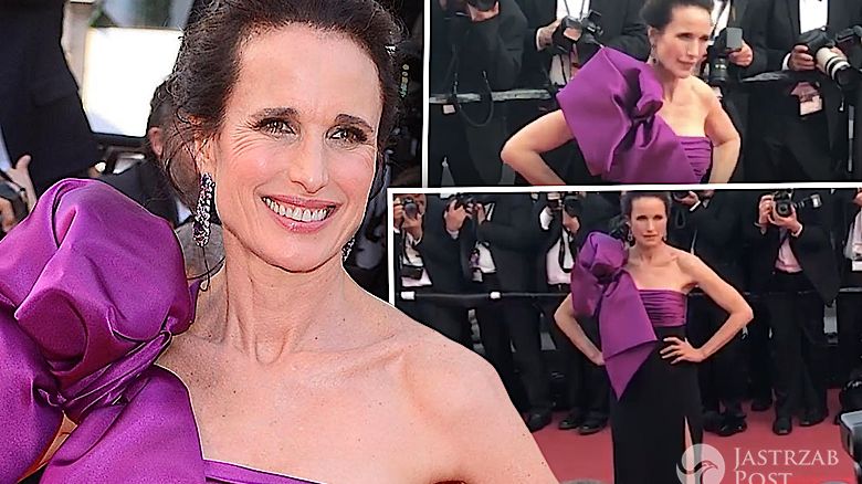 Andie Macdowell w Cannes 2017