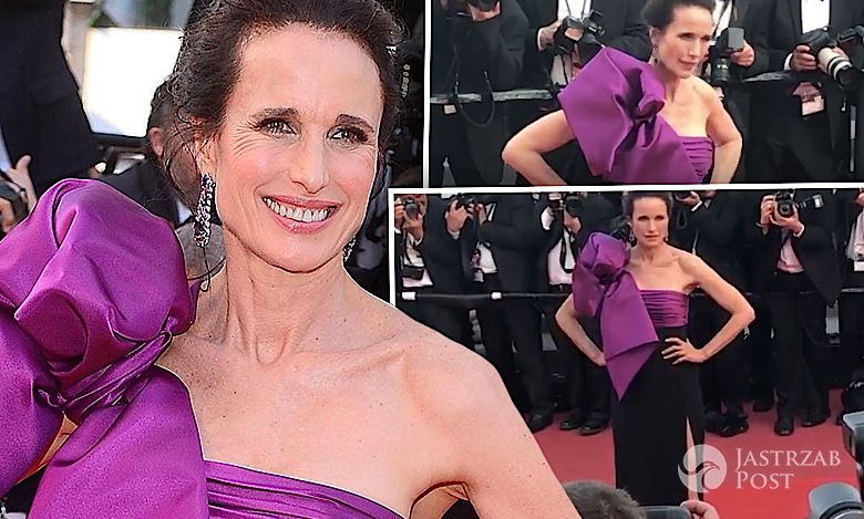 Andie Macdowell w Cannes 2017