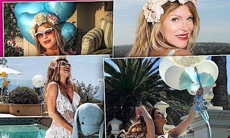 Hollywoodzkie baby shower Kingi Korty! 50-letnia gwiazda pokazała zdjęcia ze swojej luksusowej imprezy